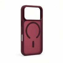 Evelatus Apple iPhone 18 Pro Silver-Shield Skin Feel 2-in-1 MagSafe Case Burgundy