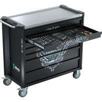 Įrankių vežimėlis su įrankiais Wera 9701 Tool Rebel; 188 vnt.
