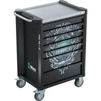 Įrankių vežimėlis su įrankiais Wera 9706 Tool Rebel Stainless 2; 191 vnt.