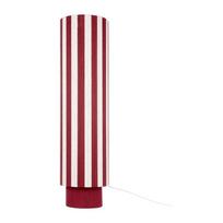 Raudonos spalvos/baltos spalvos iš virvės pastatomas šviestuvas (aukštis 106 cm) Vienna Stripes – Leitmotiv