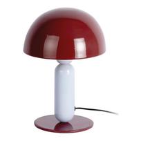 Bordo spalvos/šviesiai mėlynos spalvos iš metalo stalinis šviestuvas (aukštis 30 cm) Firenze round – Leitmotiv