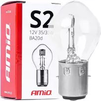 Halogeninė lemputė s2 12V 35/35W BA20d AMIO-03368