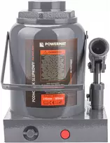 Powermat 50 Tonų Hidraulinis Butelio Domkratas, Sunkus Kėlimo Domkratas, Žemo Profilio Hidraulinis Domkratas, Garažui ir Dirbtuvėms, 245-385mm Kėlimo Diapazonas