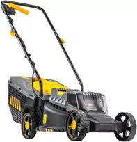 Powermat Akumuliatorinė vejapjovė, 20 V, 320 mm pjovimo plotis, su 2x 4 Ah akumuliatoriais, sodo priežiūrai, lengva naudoti