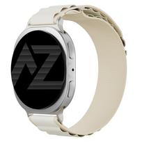 Accezz nailoninė Alpine apyrankė, skirta Samsung Galaxy Watch 9 (40/44mm) / Watch 8 (40/44mm) / Classic (46mm) – Polarstern