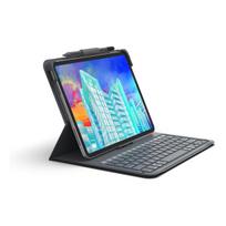 ZAGG Messenger Folio 2 klaviatūros dėklas, skirtas iPad 11 (2025) 11 colių A16 / iPad 10 (2022) 10.9 colių – QWERTZ / DE – Juodas