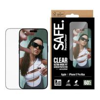 SAFE by PanzerGlass Ultra-Wide Fit ekrano apsauga su EasyAligner, skirta iPhone 17 Pro Max