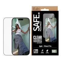 SAFE by PanzerGlass Ultra-Wide Fit ekrano apsauga su EasyAligner, skirta iPhone 17 Pro