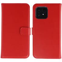 Selencia tikros odos atverčiamas dėklas, skirtas Fairphone 6 / 6+ – Raudonas