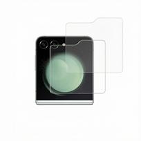 Accezz grūdinto stiklo ekrano apsauga, 2 vnt. pakuotė, skirta Samsung Galaxy Z Flip 5 / 6 / 7 FE