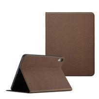 Selencia Riva atverčiamas dėklas, skirtas iPad 11 (2025) 11 colių A16 / iPad 10 (2022) 10.9 colių – Mocha Brown