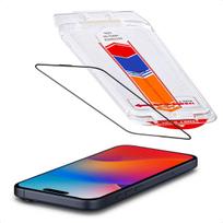 Accezz grūdinto stiklo ekrano apsauga + aplikatorius, skirtas iPhone 17 Pro Max