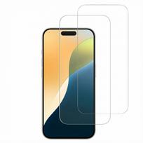 Accezz grūdinto stiklo ekrano apsauga, 2 vnt. pakuotė, skirta iPhone 18 Pro / 17 Pro / 17 / 16 Pro