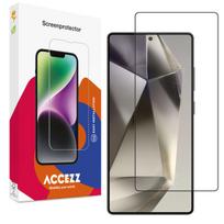 Accezz Full Cover ekrano apsauginis stiklas iš grūdinto stiklo, skirtas Samsung Galaxy S25 Ultra