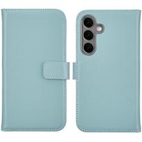 Selencia odinis atverčiamas dėklas, skirtas Samsung Galaxy S25 – Air Blue
