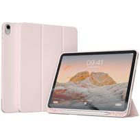 Accezz išmanusis silikoninis atverčiamas dėklas, skirtas iPad 11 (2025) 11 colių A16 / iPad 10 (2022) 10.9 colių – Rožinis