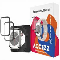 Accezz 2x ekrano apsauginė plėvelė su aplikatoriumi, skirta Watch Series 10 / 11 / 12 – 42 mm