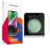 Accezz ekrano apsauga iš grūdinto stiklo, skirta Samsung Galaxy Z Flip 5 / 6 / 7 FE