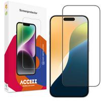 Accezz Full Cover grūdinto stiklo ekrano apsauga, skirta iPhone 18 Pro / 17 / 17 Pro / 16 Pro
