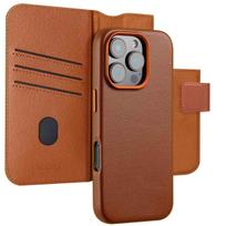 Accezz 2-in-1 odinis atverčiamas dėklas su MagSafe, skirtas iPhone 16 Pro Max – Sienna Brown