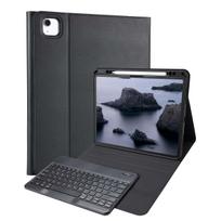 Accezz „Bluetooth“ klaviatūros dėklas su atlenkiamu dangteliu, skirtas iPad Air 13 colių (2026) M4 / (2025) M3 / (2024) M2 – QWERTZ / DE – Juodas