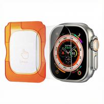 Accezz grūdinto stiklo ekrano apsauga su aplikatoriumi Watch Ultra 1 / 2 / 3 – 49 mm