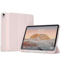Accezz išmanusis silikoninis atverčiamas dėklas, skirtas iPad Air 11 colių (2026) M4 / (2025) M3 / (2024) M2 / Air 5 (2022) / Air 4 (2020) – rožinis