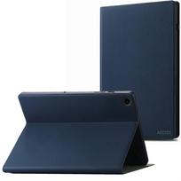 Accezz Classic atverčiamas dėklas, skirtas Samsung Galaxy Tab A9 Plus – tamsiai mėlynas