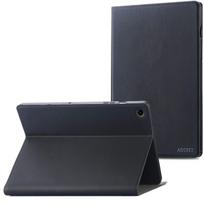 Accezz Classic atverčiamas dėklas, skirtas Samsung Galaxy Tab A9 Plus – juodas