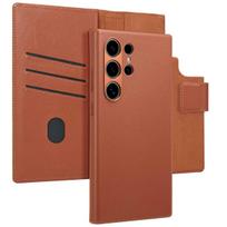 Accezz 2-in-1 odinis atverčiamas dėklas su MagSafe, skirtas Samsung Galaxy S24 Ultra – Sienna Brown