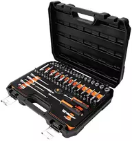 Neo Tools 1/4" galvučių raktų rinkinys, 63 vnt., EVA putplasčio
