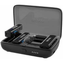 BOYA Microphone Wireless BOYALINK-2 C2 with 2 transmitter and 1 receiver (Type-C/ 3.5mm connector) Black EU | BOYALINK 2 C2 | 6977490710570