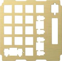 Klawiatura Triton Glorious GMMK Wireless Numpad  Plate - Messing | GLO-ACC-NP-SP-B | 810069972985