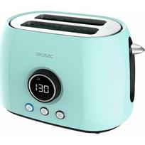 Toster Cecotec Toster cyfrowy podwójny ClassicToast 8000 Blue Duble Cecotec Blue 800W | 8435484031059 | 8435484031059