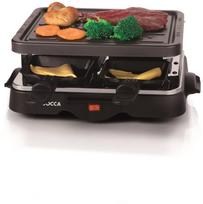 Grill elektryczny Jocca Raclette 500W 200C 4 patelki Black | 8435253561336 | 8435253561336