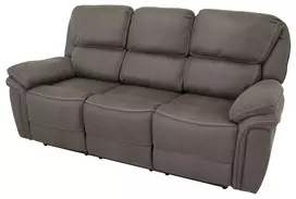 Trivietė sofa reglaineris Saranda - pilka