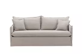 Trivietė sofa Nova 200 x 94, ruda
