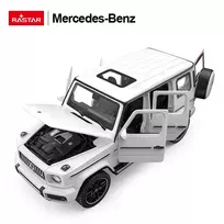 Metal Car 1/32 Mercedes-Benz AMG G63 with Sound White RASTAR