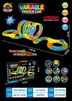 Car Race Track VARIABLE 162pcs.