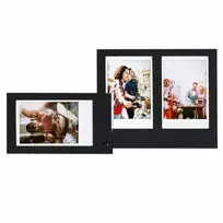instax mini koliažinis nuotraukų rėmelis, juodas (3 nuotraukos)