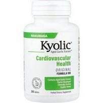 Kyolic, Sendinto česnako ekstraktas™, širdies ir kraujagyslių sveikatai, originali formulė 100, 200 tablečių (300 mg vienoje tabletėje)