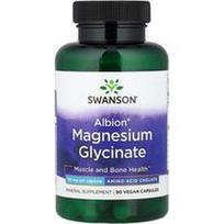 Swanson Vitamins, Albion® magnio glicinatas, 133 mg, 90 veganiškų kapsulių