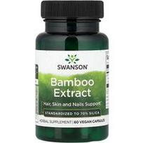 Swanson Vitamins, Bambuko ekstraktas, 60 veganiškų kapsulių (300 mg vienoje kapsulėje)