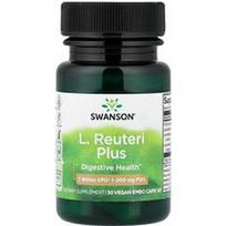 Swanson Vitamins, L. „Reuteri Plus“, 30 veganiškų EMBO kapsulių® AP
