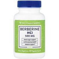 The Vitamin Shoppe, Berberino HCl, 500 mg, 60 augalinių kapsulių