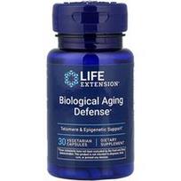 Life Extension, Biologinė apsauga nuo senėjimo, 30 vegetariškų kapsulių (100 mg vienoje kapsulėje)