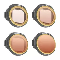 4 dalių Sunnylife ND8/PL + ND16/PL + ND32/PL + ND64/PL filtrų rinkinys universalus MINI 5 Pro
