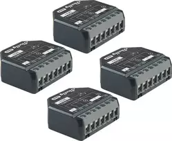 4 vnt. Shelly 2PM Gen4 Zigbee/Matter valdiklių rinkinys universalus
