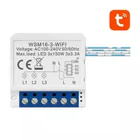 Išmanusis jungiklio modulis WiFi Avatto WSM16-W3 TUYA universalus
