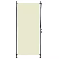 Lauko roletas, kreminės spalvos, 100x270cm